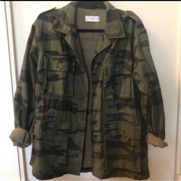 TNA CAMO JACKET NWOT - Picture 7 of 11